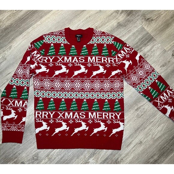 Forever 21‎ Christmas sweater size large - Picture 1 of 3